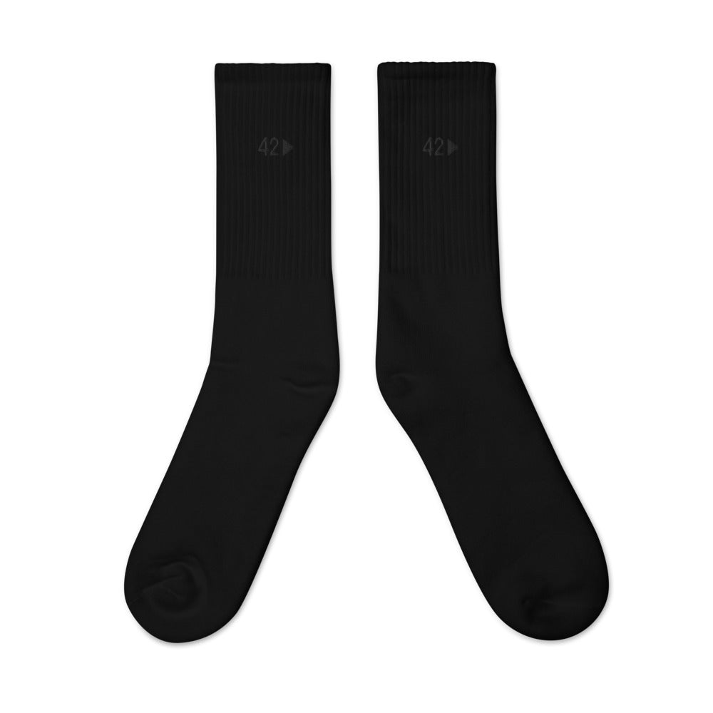 Black 42nd Productions Premium Socks