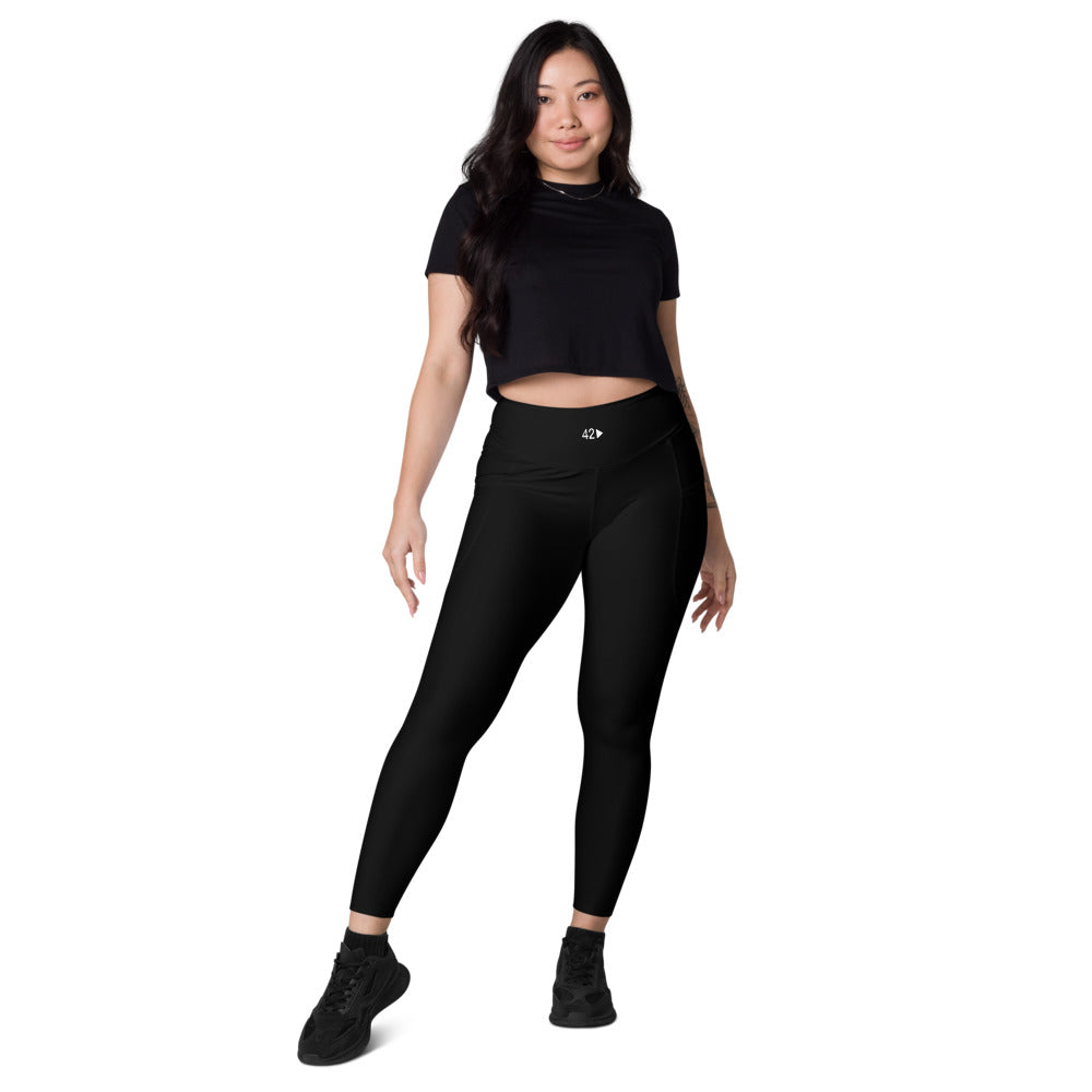 White Center 42nd Production Leggings with Pockets